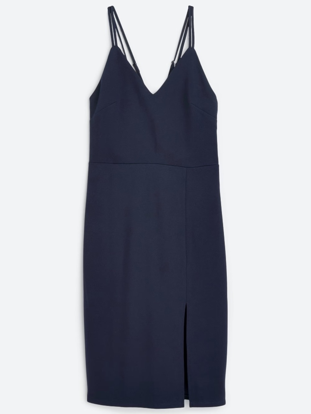 Nine Britton Jinny Knit Fitted Dress - Navy
